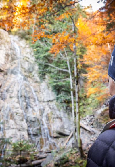 Wasserfall in der Höllschlucht