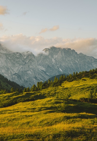 Blick aufs Tennengebirge