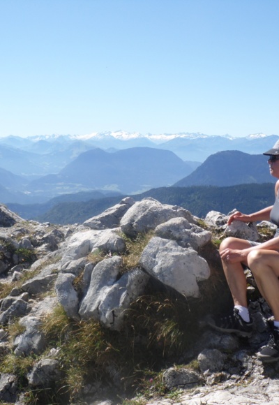 Auf dem Brünnsteingipfel