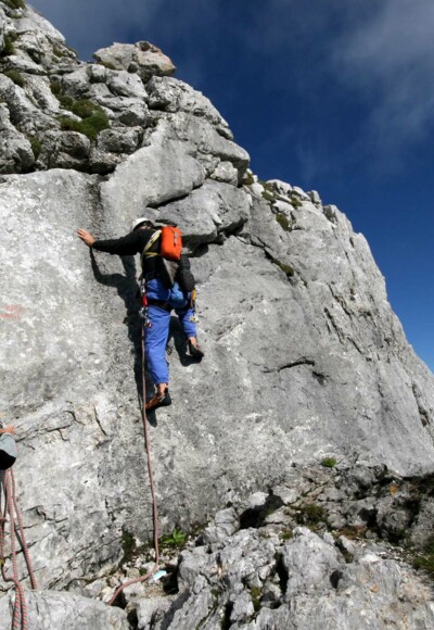 Einstieg in die Tour ganz rechts