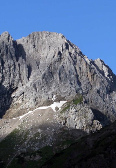 Lamsenspitze mit Nordostkante