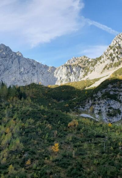 Klettersteig Pyramidenspitze Wandern Naturerlebnis Kaisergebirge