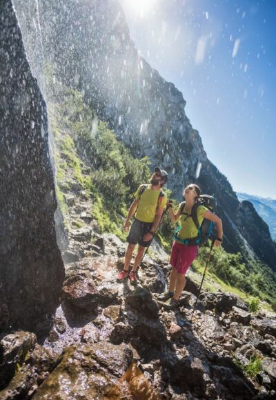 Scheffau_Wasserfall_Aufstieg Treffauer_Wilder Kaiser