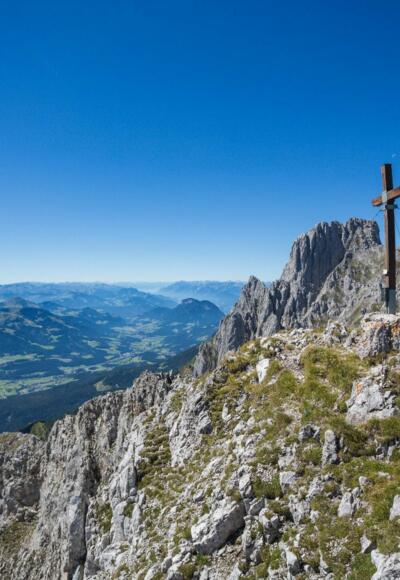 Going_Maukspitze_Gipfelkreuz_Wilder Kaiser