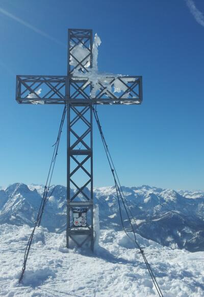 Gipfelkreuz des Kasbergs