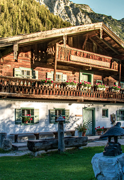 Das Klausbachhaus im Nationalpark Berchtesgaden