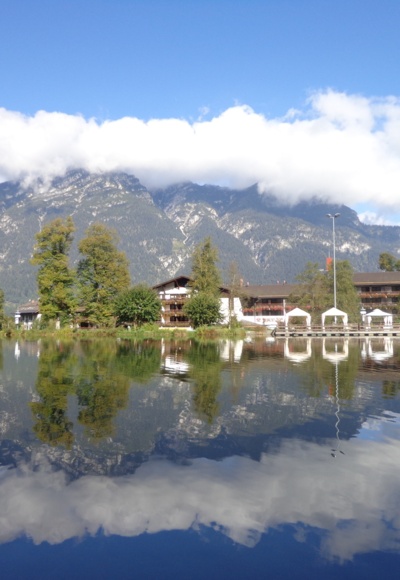 Riesserseehotel mit Kramergebirge