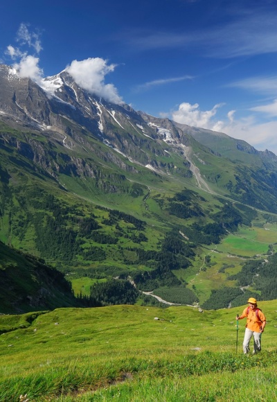 Aufstieg in die Pfandlscharte vom Käfertal
