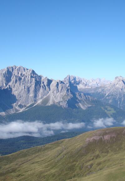 Rückblick am Weg.