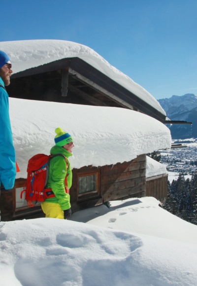 Winterwanderung zur Hündeleskopfhütte