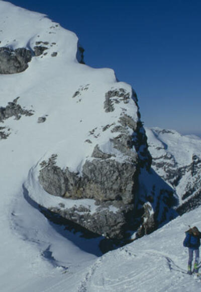 Oberhalb der Scharte