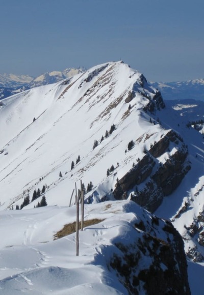 Hochgrat vom Rindalphorn aus gesehen