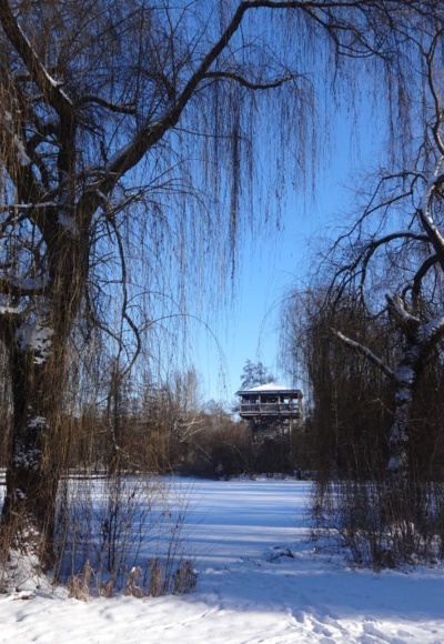 Eisweiher am LAGA Gelände