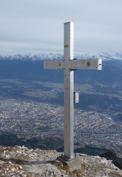 Am Gipfel herrlicher Blick