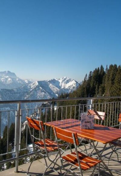 Die Laberei Blick auf die Zugspitze