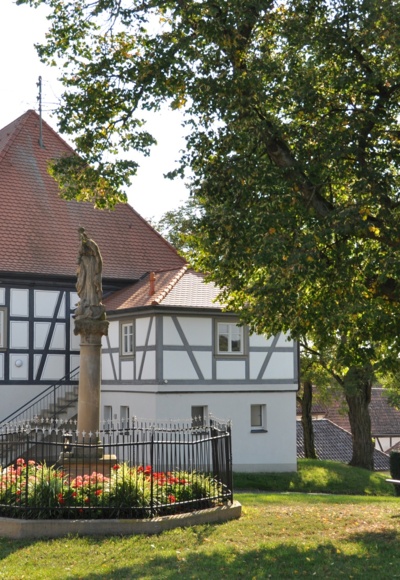 Dorfplatz in Herbstadt