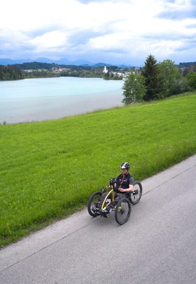 Barrierefrei Route - Handbikefahrer