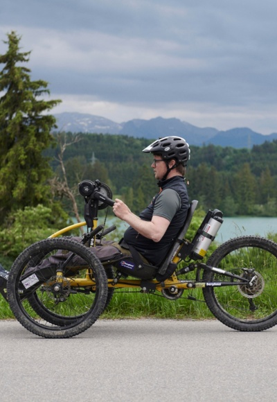 Barrierefrei Route - Handbikefahrer
