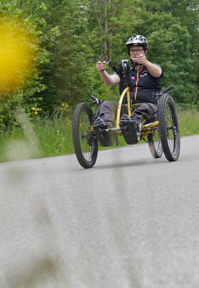 Barrierefrei Route - Handbikefahrer