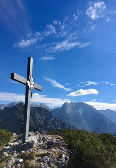 Gipfelkreuz an Hundshorn