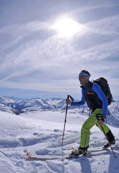 Schafsiedel, die letzten Meter vor dem Gipfel