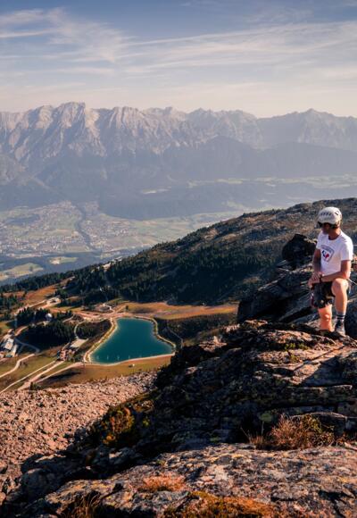 Aussicht Sagen Klettersteig