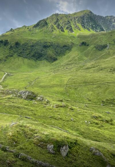 Landschaft Luegergraben Nähe Steinbergalm