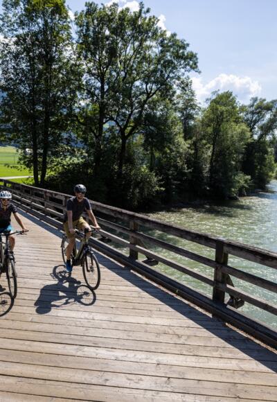 Am Ennsradweg in der Erlebnisregion Schladming-Dachstein