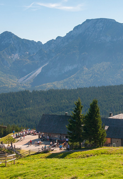 Die aussichtsreiche Stoißer Alm