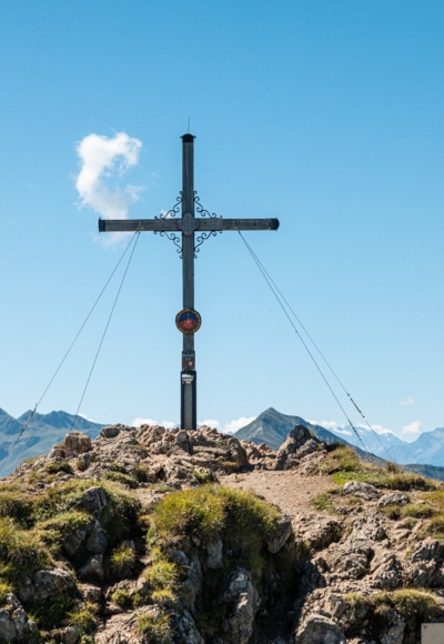 Gipfelkreuz Gratlspitze Alpbach