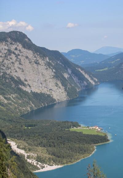 Blick vom Sagereckersteig auf den Königssee