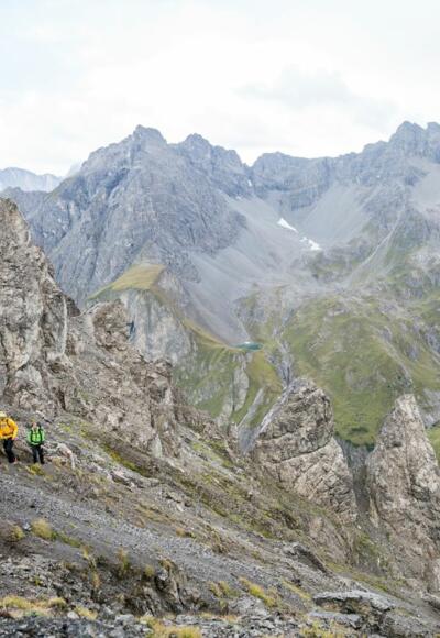 Von der Ansbacher Hütte zum Kaiserjochhaus
