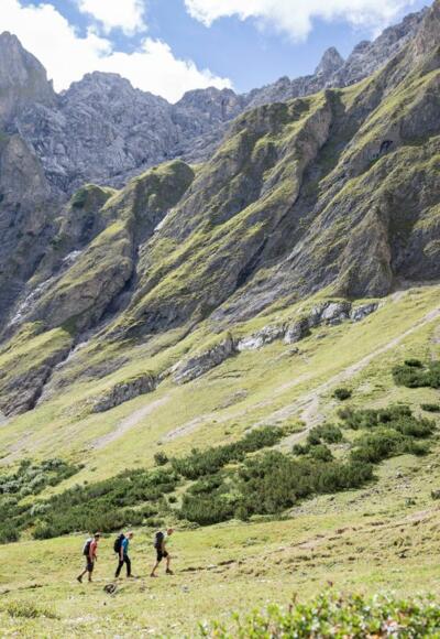 Von der Lorea Hütte zur Anhalter Hütte