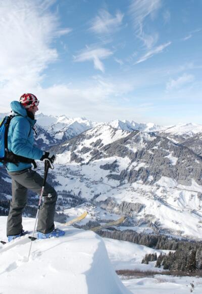 Ausblick auf Gipfel