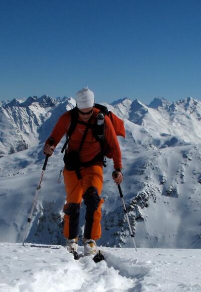 Flacheres Gelände am Flirscher Ferner.