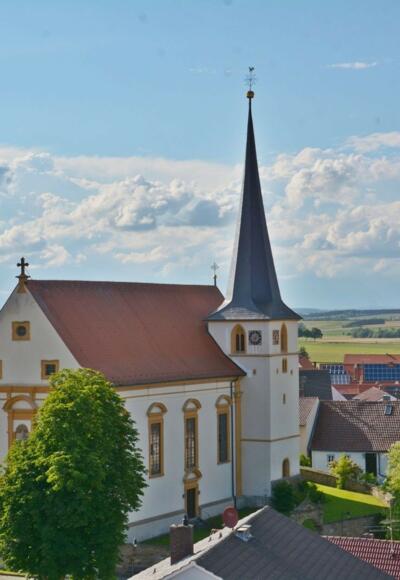 Dorfidylle in Untereßfeld