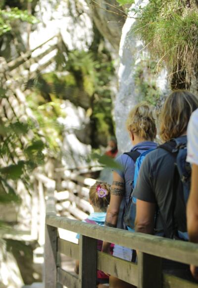 Wanderung durch die Innersbachklamm