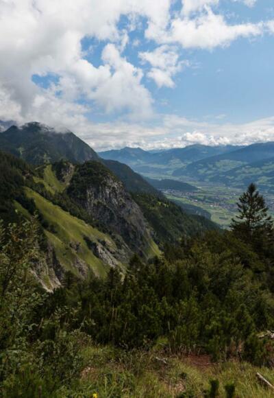 Ausblick Vintlalm Thaur Tirol