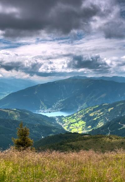 Blick auf den Zeller See