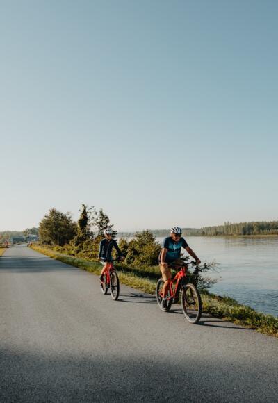 Radeln in Au an der Donau