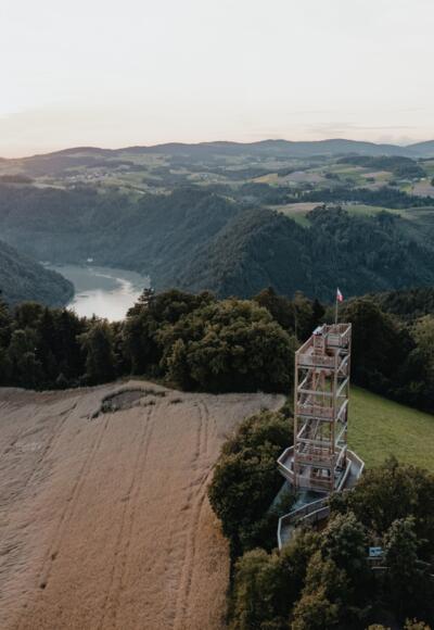 Aussichtsturm Burgstall Kirchberg ob der Donau