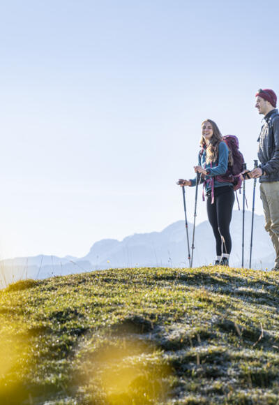 Wandern auf der Winklmoos-Alm