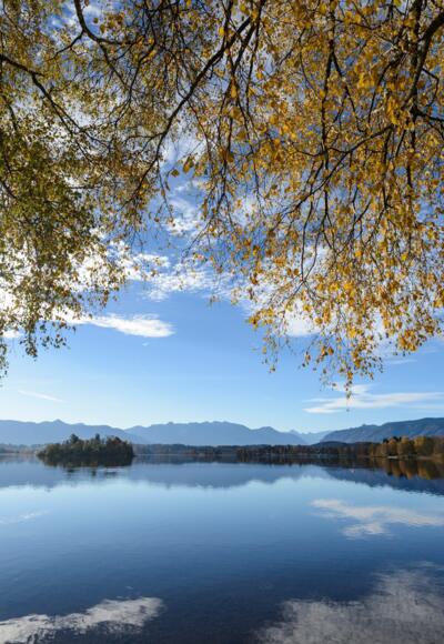 Blick auf den Staffelsee