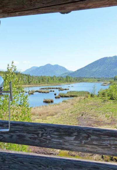 Aussichtsturm Moorlehrpfad Nicklheim