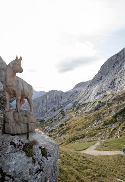 In der Felswelt der Alpspitze