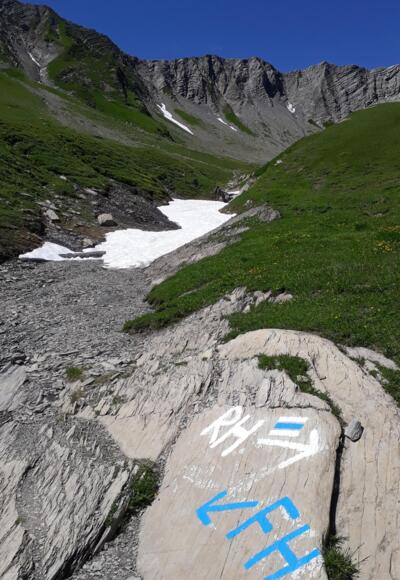 unterwegs zum Gehrengrat