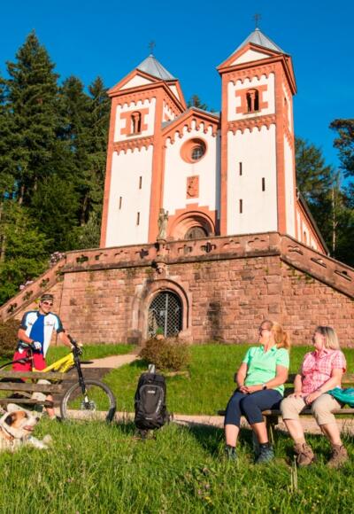 Rast an Gruftkapelle (Basilika Maria Schnee)