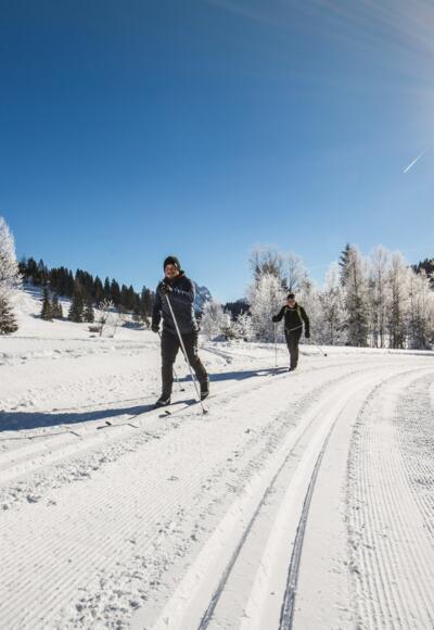 Langlaufen im Heutal