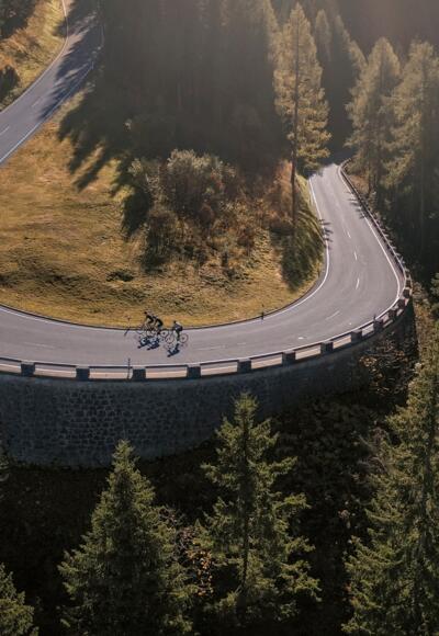 Rennradfahren auf der Rossfeld Panoramastraße