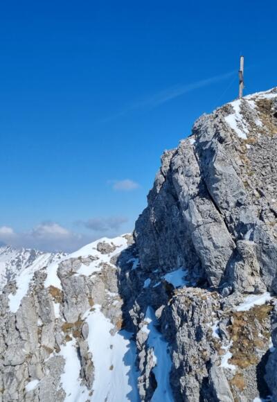 Gipfelaufbau